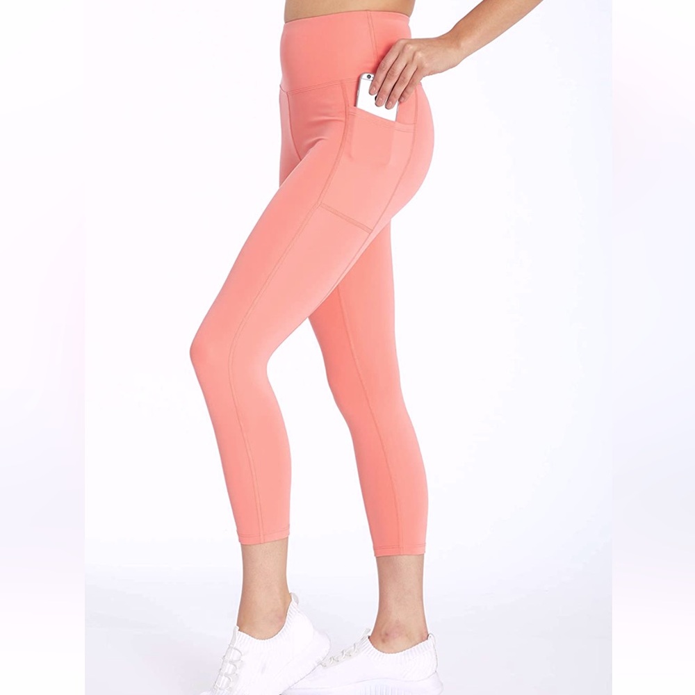 NWT BALLY 22in MID-CALF CAPRI SLIM FIT SIZE M COLOR CORAL